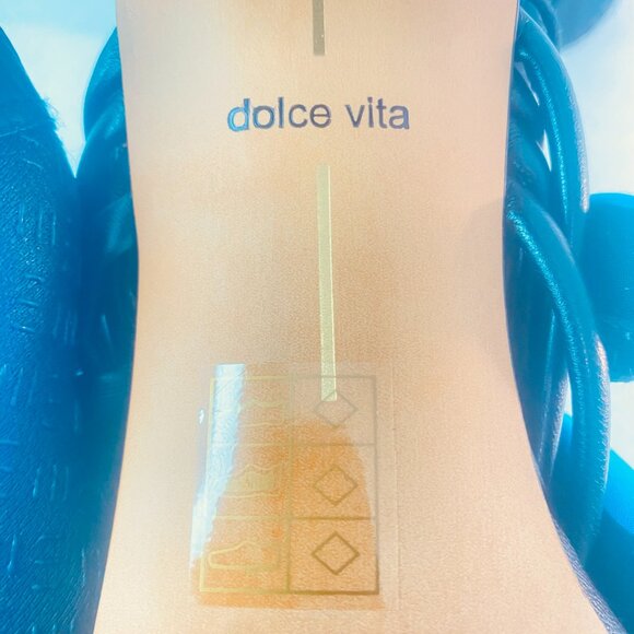 Dolce Vita Black Twisted Strap Sandals – Size 10 - Picture 13 of 16